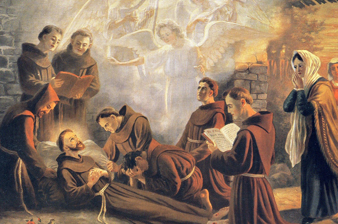 Who is Saint Francis of Assisi, what is his biography, How did he receive the callingh of God, How did his life change for the glory of God. Know more about him at Grace Ministry saint of the day Online.